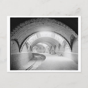 New York City, City Hall Subway Station Postcard