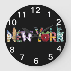 New York City clock