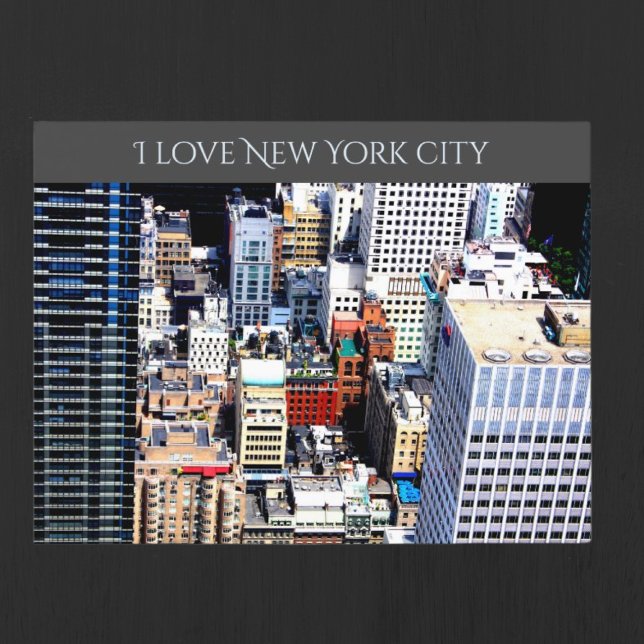 New York City colourful modern architectur Postcar Postcard (Creator Uploaded)