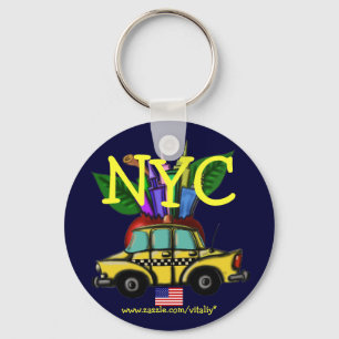 New York City cool keychain design