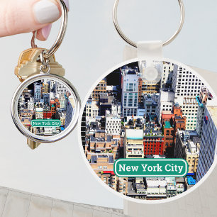 New York City decoration item convo Key Ring