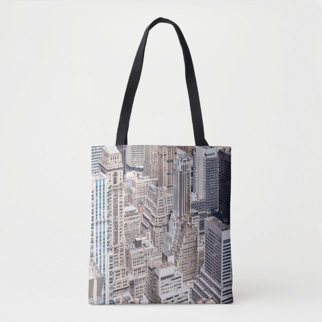 New York City diverse architecture, colour toned a Tote Bag (Front)