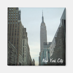 New York City Empire State Building Photo Magnet