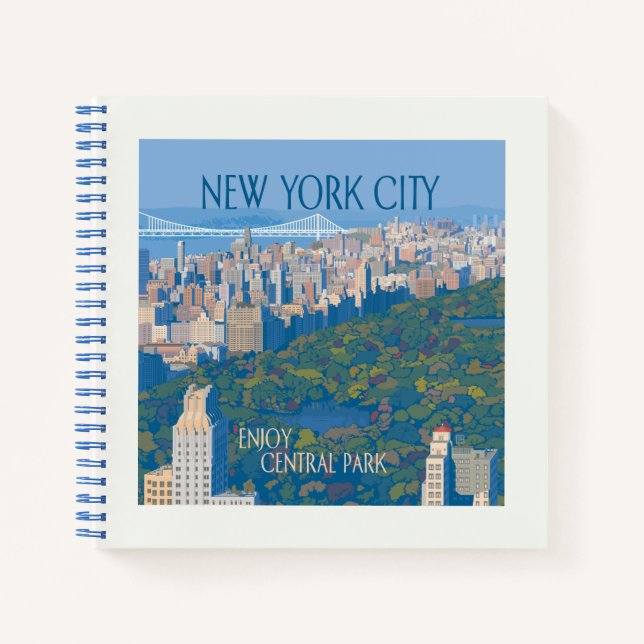New York City | Enjoy Central Park Notebook (Front)