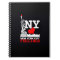 New York City Feelings Black Notebook