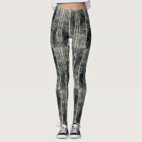 New York City Fire Escape Print Leggins