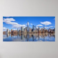 New York City Freedom Tower Skyline Postcard