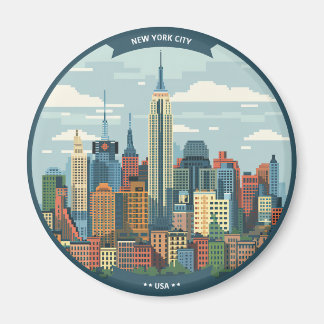 New York City Fridge Magnet
