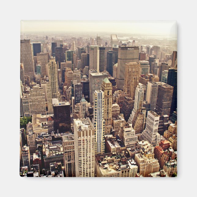 New York City From Above Magnet (Front)