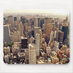 New York City From Above Mouse Pad