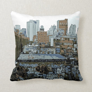 New York City Graffiti Cushion