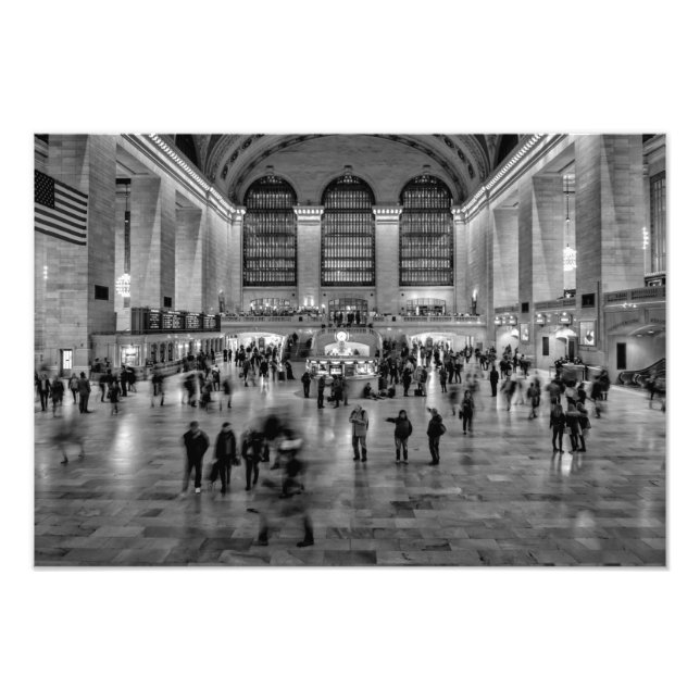 New York City Grand Central Station Photo Print (Front)
