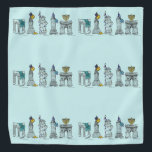 New York City Hanukkah Chanukah Landmarks Holiday Bandana<br><div class="desc">Features an original marker illustration of classic New York City landmarks, including Washington Square Arch, Brooklyn Bridge, and Statue of Liberty, "dressed up" for the holidays. Perfect for anyone who lives in or loves the "hustle and bustle" of NYC during the Hanukkah season. Don't see what you're looking for? Need...</div>