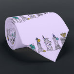 New York City Hanukkah NYC Chanukah Purple Holiday Tie<br><div class="desc">Features an original pen-and-ink illustration of various New York City landmarks "dressed up" for the holiday season. Perfect for Hanukkah!

Don't see what you're looking for? Need help with customisation? Contact this designer to have something created just for you.</div>