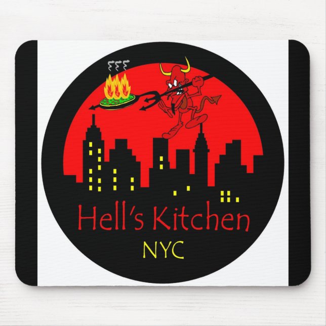 New York City Hell's Kitchen Mouse Pad (Front)