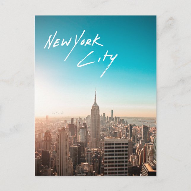 New York City Holiday Postcard (Front)