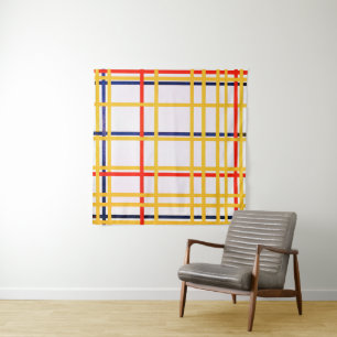 New York City I Piet Mondrian Tapestry