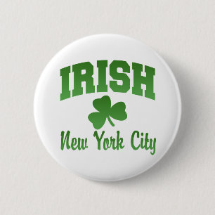 New York City Irish Button