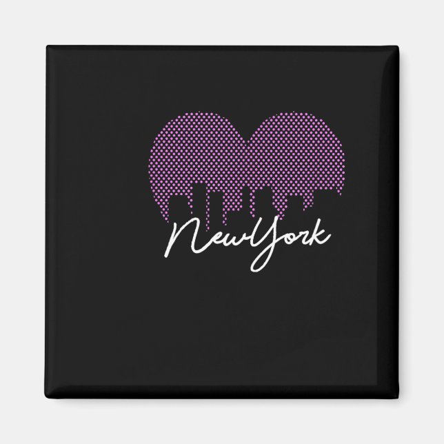 New York City Is My Valentine  Magnet (Front)