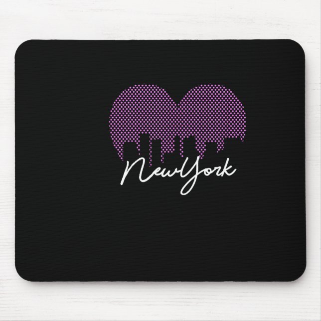 New York City Is My Valentine  Mouse Pad (Front)