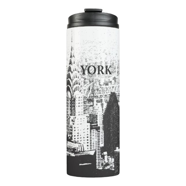New York City, Love, Cool Thermal Tumbler (Front)