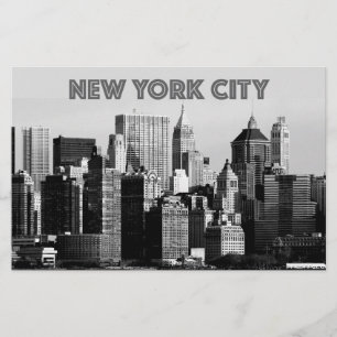 New York City Lower-Manhattan Pro Photo Stationery