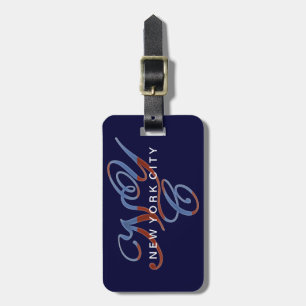 NEW YORK CITY LUGGAGE TAG