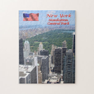 New York City - Manhattan & Central Park - USA - Jigsaw Puzzle