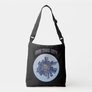 new york city Manhattan Skyline Crossbody Bag