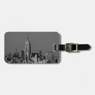 New York City Manhattan Skyline Luggage Tag