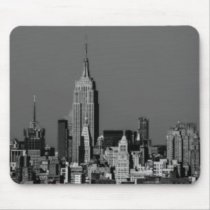 New York City Manhattan Skyline Mouse Pad