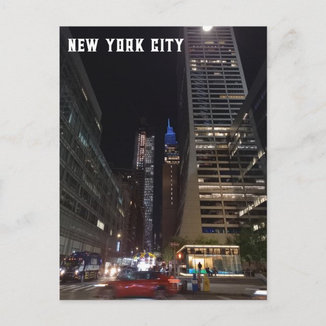 New York City - Mannhat One Vanderbilt Postcard (Front)