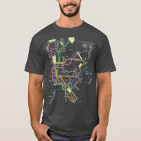 New York City Metro Subway Map Art I Heart NY