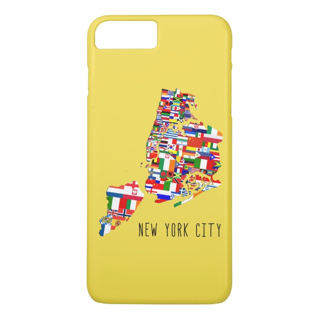 New York City Neighbourhood Flags Phone Case (Back)