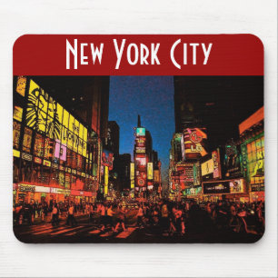 New York City (Neon) Mousepad