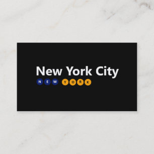 New York City, New York business cards