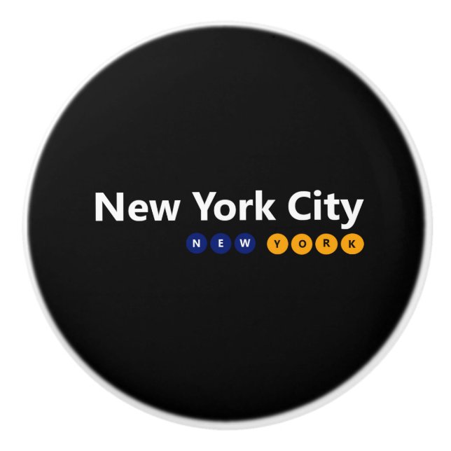 New York City, New York Knob (Front)