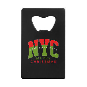 New York City New York Merry Christmas Travel Gift