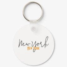New York City, New York Souvenir Keychain