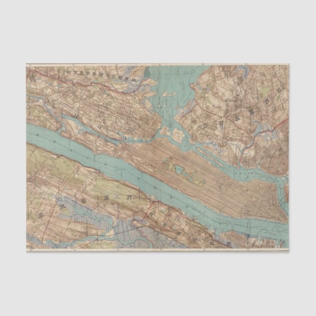 New York City, New York Tissue Paper (Front)