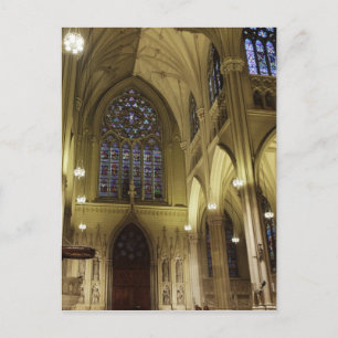 New York City, New York, USA. Saint Patricks 2 Postcard