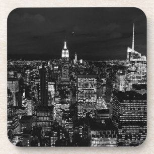 New York City Night Skyline Coaster