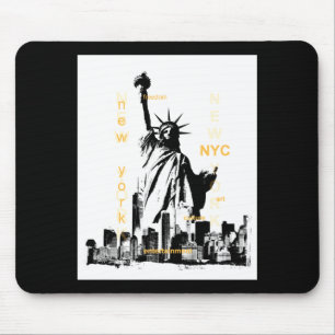 New York City Ny Nyc Statue Of Liberty _1  Mouse Pad