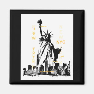 New York City Ny Nyc Statue Of Liberty Magnet