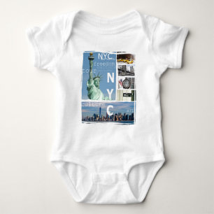 New York City Nyc Baby Bodysuit