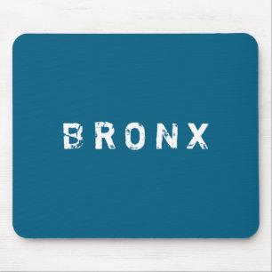 New York City Nyc Bronx Retro Clic Black Value Mouse Pad