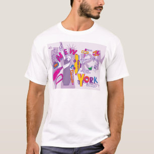 New York City NYC ~ Famous Tourist Sights T-Shirt