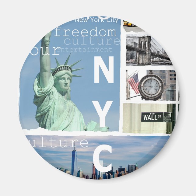 New York City Nyc Magnet (Front)