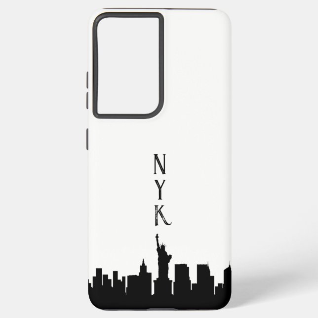New York City NYC text Phone case (Back)