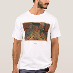 New York City, NYNight View of Times Square T-Shirt
